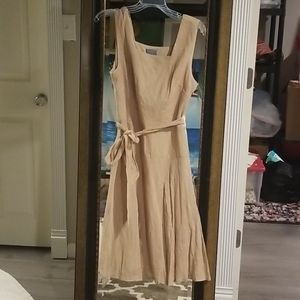 Tan dress